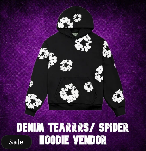 Denim Teaars/Spider Hoodie Vendor